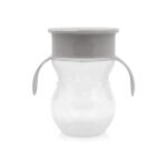 Lorelli Неразливаща се чаша Lorelli Baby Care - 360º, 270 ml, Сива (10230540003)