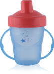 Lorelli Преходна чаша с дръжки и твърд накрайник Lorelli Baby Care - 210 ml, Синя (10230550001) - kindermarket