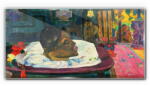  COLORAY. HU Üvegkép Absztrakció natív gauguin 120x60 cm
