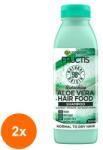  Garnier Fructis Hair Food Aloe Vera pentru parul deshidratat 350 ml Set 2x