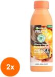  Garnier Fructis Hair Food ananas stralucire pentru parul lung si lipsit de volum 350 ml Set 2