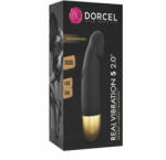 Dorcel Real Vibration S 2.0 - akkus vibrátor (fekete-arany) - sexpress