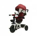 Tesoro Tricicleta pentru copii, TESORO, Negru/Rosu (TESORO BT-13 Frame White -Red)