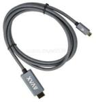 AVAX AV902 PRIME Type C-HDMI 2.0 4K/60Hz AV sodorszálas kábel (AVAX_AV902) (AVAX_AV902)