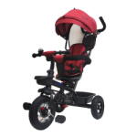 Tesoro Tricicleta pentru copii, TESORO, Negru/Rosu (TESORO BT-10 Frame Black-Red)