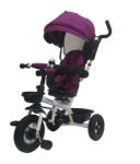 Tesoro Tricicleta pentru copii, TESORO, Negru/Mov (TESORO BT-10 Frame White-Pink)