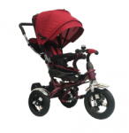 Tesoro Tricicleta pentru copii, TESORO, Negru/Rosu (TESORO BT-12 Frame Red-Czerwon)