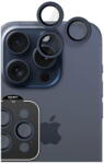 Glass PRO Folie protectie Glass Pro Set 3 protectii sticla camera foto HOFI CamRing compatibil cu iPhone 15 Pro / 15 Pro Max Navy Blue (5906302308200)