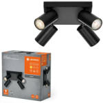 OSRAM fekete spot lámpa 4 foglalattal (Octagon) (4058075828520)