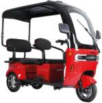 KUBA Tricicleta electrica KUBA OPTIMUS MAX cu cabina autonomie 60 km viteza maxima 25 km/h putere 1000W acumulatori 72V/20Ah, fara permis