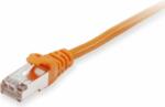 Equip S/FTP CAT6a Patch kábel 0.5m - Narancssárga (606602)
