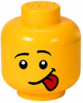 LEGO® Cutii depozitare - Cutie depozitare S cap minifigurina LEGO - Silly 40311726, 0 piese (40311726)