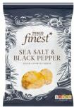 Tesco Finest tengeri só és feketebors ízű burgonyachips 150 g