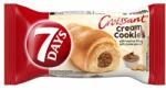 7DAYS Cream & Cookies croissant mogyorós töltelékkel és kekszdarabokkal 60 g