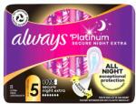 Always Platinum Secure Night Extra Szárnyas Egészségügyi Betét, 8 db
