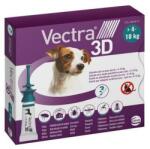 Vectra 3D Spot On Rácsepegtető S 4-10 Kg 3 Pip