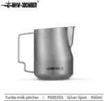 Mhw-3bomber - Turbo Milk Pitcher - Silver Spot - 450ml