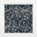  COLORAY. HU Ablak árnyékoló Virágok Sötétítő redőny (gumi bevonattal) 70x180 cm