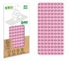 BiOBUDDi építőjáték alaplap nagy méretű kockákhoz (25x12 cm) - rózsaszín (BB0017_r)