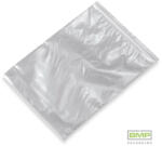  Eltolt szájú tasak ragasztócsíkkal - 495 x 650 + 50 x 0, 08 mm - átlátszó