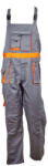 Energo Pantalon cu pieptar star gri portocaliu material-bumbac poliester marimea 50 (SGS-TRN-348650)