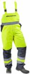 Energo Pantalon cu pieptar iarna reflectorizant highway galben bleumarin oxford poliester marimea 3XL (SGS-TRN- 918230)