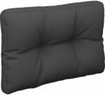vidaXL Pernă canapea din paleți, negru, 50x40x12 cm (314430)