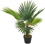 vidaXL Plantă artificială palmier cu ghiveci, verde, 70 cm (280192)