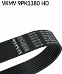 SKF Curea transmisie cu caneluri SKF VKMV 9PK1380 HD - piesa-auto