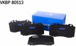 SKF set placute frana, frana disc SKF VKBP 80513
