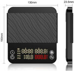  KC215B Barista mérleg 2000g - 0, 1g pontosság