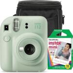 Fujifilm Instax Mini 12 Mint Green 10 + cover Aparat foto analogic