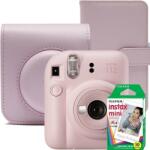 Fujifilm Instax Mini 12 Blossom Pink 10 + cover Aparat foto analogic