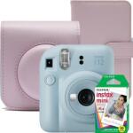 Fujifilm Instax Mini 12 Pastel Blue 10 + Pink album cover Aparat foto analogic