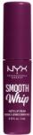 NYX Cosmetics Smooth Whip Matte Lip Cream habosított állagú rúzs a tökéletesen sima ajkakért 4 ml árnyék 11 Berry Bed Sheets