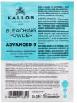 Kallos KJMN Advanced 9 Bleaching Powder meírpor és szőkítőpor 35 g nőknek