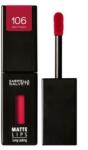 Gabriella Salvete Matte Lips matt hatású folyékony rúzs 4.5 ml árnyék 106 Red Moon