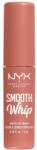 NYX Cosmetics Smooth Whip Matte Lip Cream habosított állagú rúzs a tökéletesen sima ajkakért 4 ml árnyék 22 Cheeks