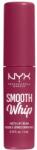NYX Cosmetics Smooth Whip Matte Lip Cream habosított állagú rúzs a tökéletesen sima ajkakért 4 ml árnyék 08 Fuzzy Slippers