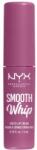 NYX Cosmetics Smooth Whip Matte Lip Cream habosított állagú rúzs a tökéletesen sima ajkakért 4 ml árnyék 19 Snuggle Sesh