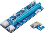 Akyga AK-CA-64 1-port PCIe x16 PCIe x1 riser card (AK-CA-64) - bestbyte