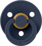 BIBS Suzeta Colour Latex BIBS Deep Space, tetina rotunda, 0 luni + (100259C)