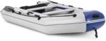 MSW Motor Technics Felfújható csónak - fekete / fehér - 280 kg - fapadló - 3 fő (MSW-MIB-R-280)