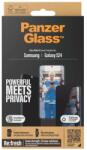 Panzer Folie protectie PanzerGlass Privacy Screen Protector, Protective Film (Transparent, Samsung Galaxy S24, EasyAligner) (P7350)