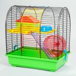INTER-ZOO Pet Products GRIM II cuşcă pentru hamster cu accesorii din plastic