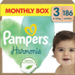 Pampers Mărimea scutecelor de unică folosință PAMPERS Harmonie Baby 3, 186 buc. , 6kg-10kg (AGS8700216251235)