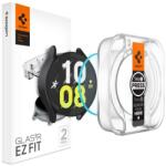 Spigen AGL06520 Apple Galaxy Watch 6 (44MM) Spigen GlastR EZ Fit edzett üveg képernyővédő fólia, felhelyezést segítő kerettel, 2db-os csomag, átlátszó (AGL06520)