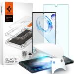Spigen AGL05944 Samsung Galaxy S23 Ultra Spigen GlastR Platinum 2.0 edzett üveg képernyővédő fólia, felhelyezést segítő kerettel, átlátszó (AGL05944)