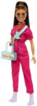 Mattel Barbie The Movie - Divatmánia baba pink ruhában (HPL76)