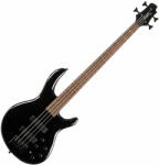Cort C4-Deluxe-BK elektromos basszusgitár, Markbass Preamp, fekete